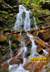 Тур в Карпати - водоспад_Труфанец