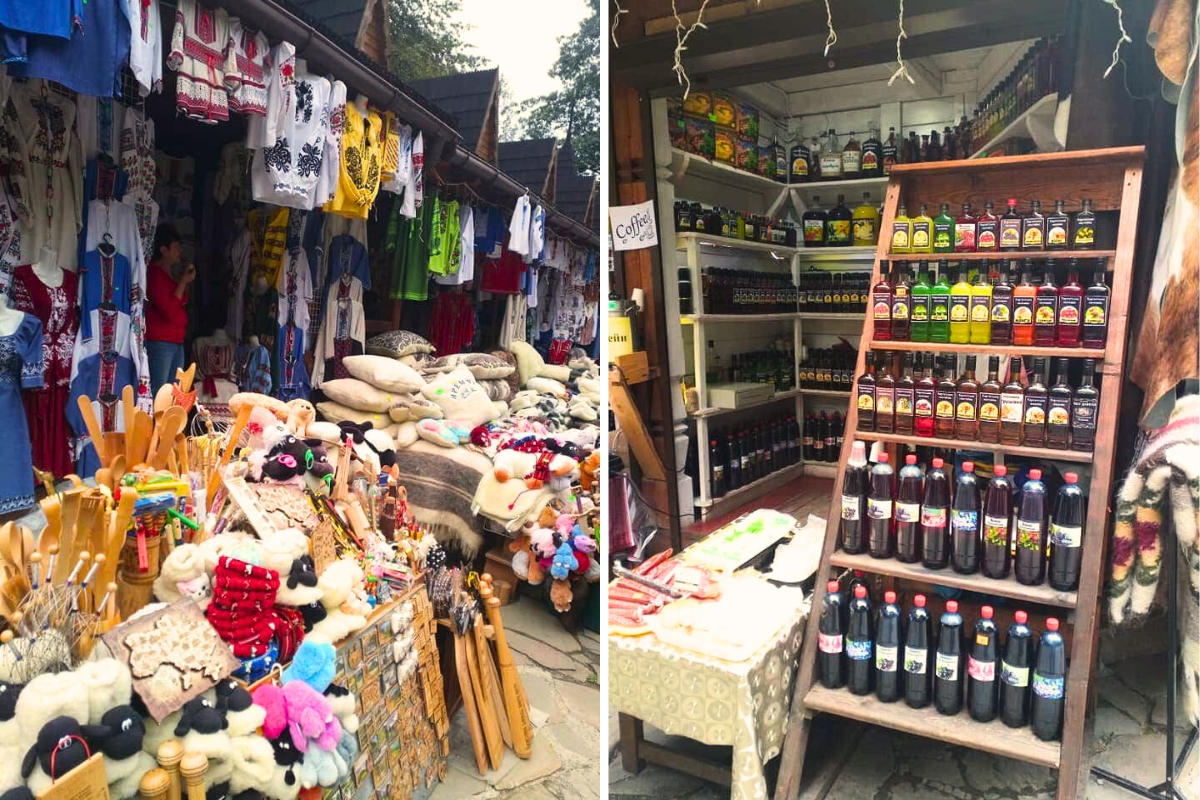 Сувенирный рынок Яремче